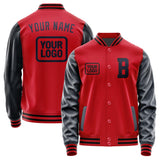 Custom Red Navy Jacket