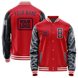 Custom Red Navy Jacket JA141411141818111118