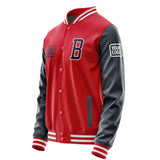 Custom Red Navy Jacket JA141411141818111118