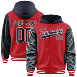 Custom Red Navy Jacket