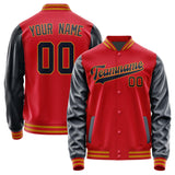 Custom Red Navy Jacket