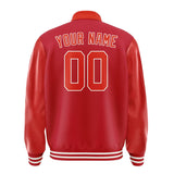 Custom Red Orange Red Jacket