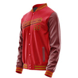 Custom Red Crimson Red Jacket JA1414151419B31915