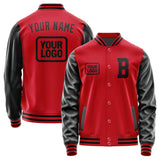 Custom Red Black Jacket