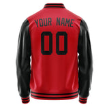 Custom Red Black Jacket JA1414171417B31717