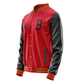 Custom Red Black Jacket JA141417141917171717