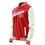 Custom Red White Jacket JA1414181418B31818