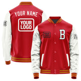 Custom Red White Jacket JA141418141917181817