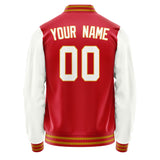 Custom Red White Jacket JA1414181419B31918