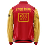 Custom Red Yellow Jacket JA141419141717191917