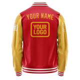 Custom Red Yellow Jacket JA141419141818191918