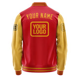 Custom Red Yellow Jacket JA141419141917191917