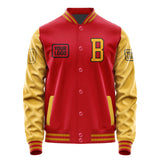 Custom Red Yellow Jacket JA141419141917191917