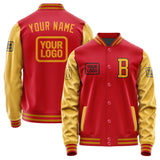 Custom Red Yellow Jacket JA141419141917191917