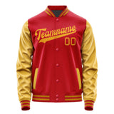 Custom Red Yellow Jacket JA1414191419B31919