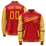 Custom Red Yellow Jacket JA1414191419B31919