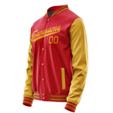 Custom Red Yellow Jacket JA1414191419B31919