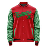 Custom Red Emerald Green Jacket JA1414241417B31724