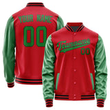 Custom Red Emerald Green Jacket