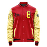 Custom Red Light Yellow Jacket JA141426141717262617