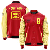 Custom Red Light Yellow Jacket