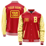 Custom Red Light Yellow Jacket