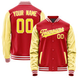 Custom Red Light Yellow Jacket