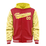 Custom Red Light Yellow Jacket