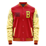 Custom Red Light Yellow Jacket JA141426141917262617