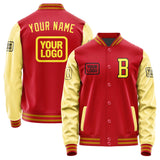 Custom Red Light Yellow Jacket JA141426141917262617