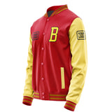 Custom Red Light Yellow Jacket JA141426141917262617