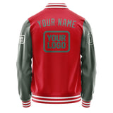 Custom Red Blue Green Jacket JA141427141818272718