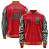 Custom Red Blue Green Jacket JA141427141917272717