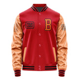 Custom Red Orange Jacket JA141428141717282817