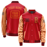 Custom Red Orange Jacket