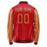 Custom Red Orange Jacket JA1414281417B31728