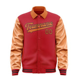 Custom Red Orange Jacket