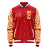 Custom Red Orange Jacket JA141428141818282818