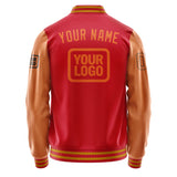 Custom Red Orange Jacket JA141428141917282817