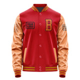 Custom Red Orange Jacket JA141428141917282817