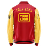 Custom Red Gold Jacket JA141430141717303017