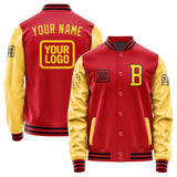 Custom Red Gold Jacket JA141430141717303017