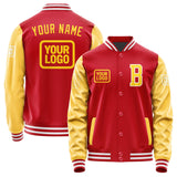 Custom Red Gold Jacket