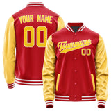 Custom Red Gold Jacket