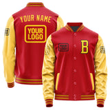 Custom Red Gold Jacket