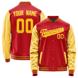 Custom Red Gold Jacket