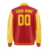 Custom Red Gold Jacket