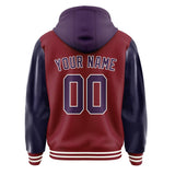 Custom Crimson Red Purple Jacket