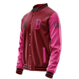 Custom Crimson Red Pink Jacket JA151513151717131317