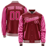 Custom Crimson Red Pink Jacket